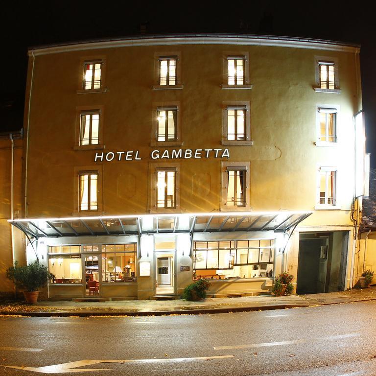 Hotel Gambetta Lons-le-Saunier Exterior foto